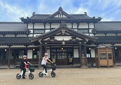 glafit、出雲大社の観光課題に新提案。旧大社駅に「漕がない」特チャリ導入